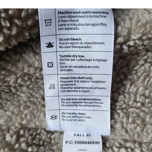 Vintage Carhartt Chore Jacket Men XL Brown Sherpa Lined Barn Work Duck Canvas - Picture 12 of 15